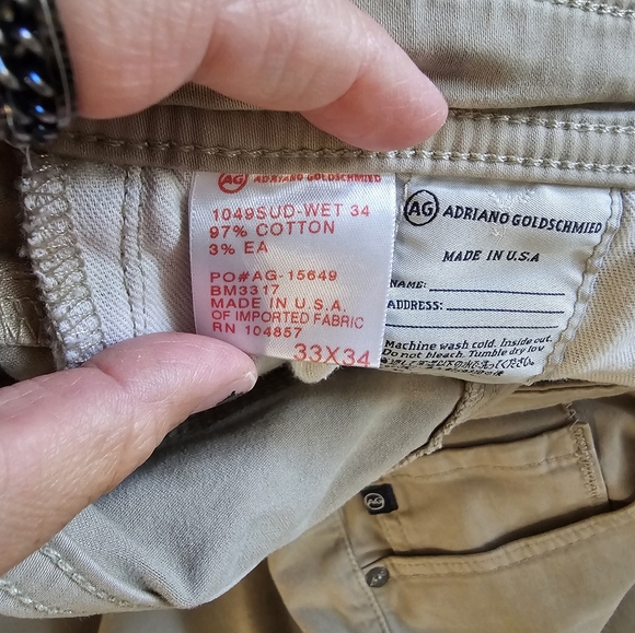 Adriano Goldschmid Pants Mens - Picture 3 of 4